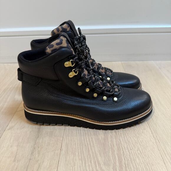 Cole Haan W25589 Women's 10.5 ZG Explorer Gateway Hiker Waterproof Boot, Black - Picture 3 of 12